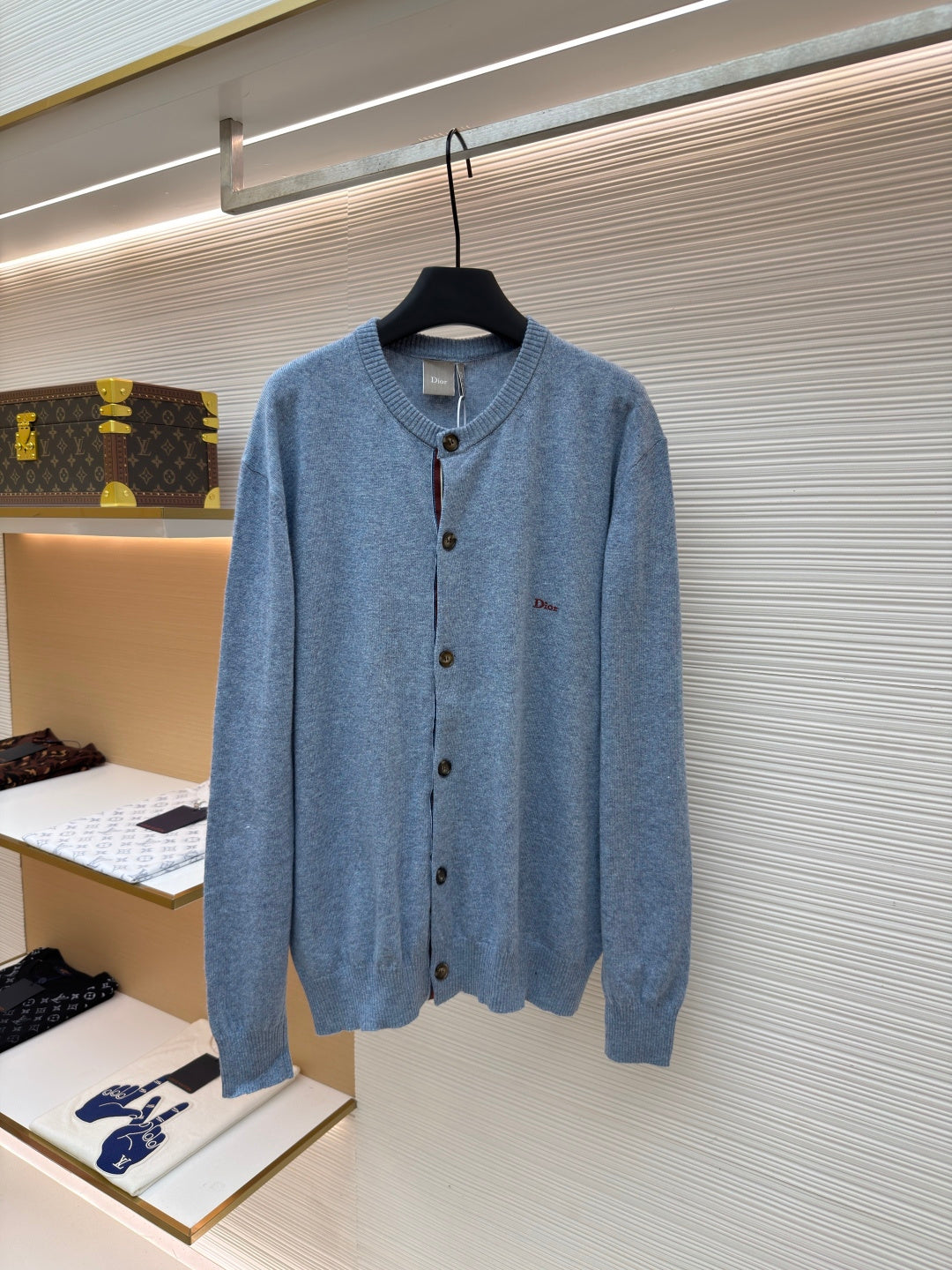CD Logo Knit Cardigan