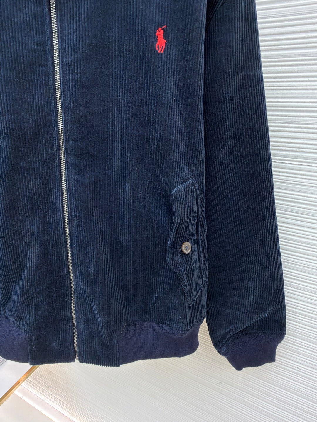 Embroidered Corduroy Jacket