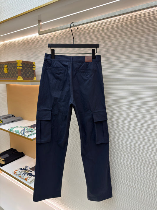 Embroidered Cargo Trousers
