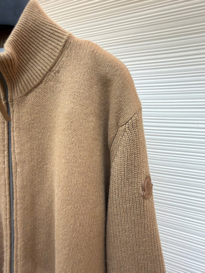Logo Patch Knit Cardigan