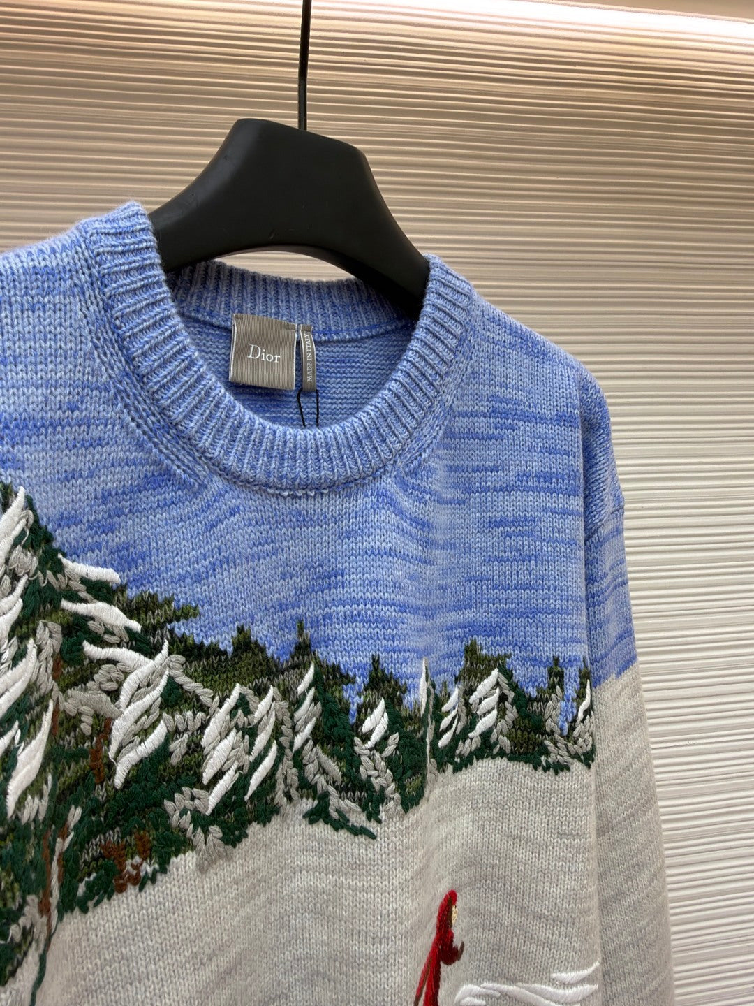 Embroidered Crewneck Sweater
