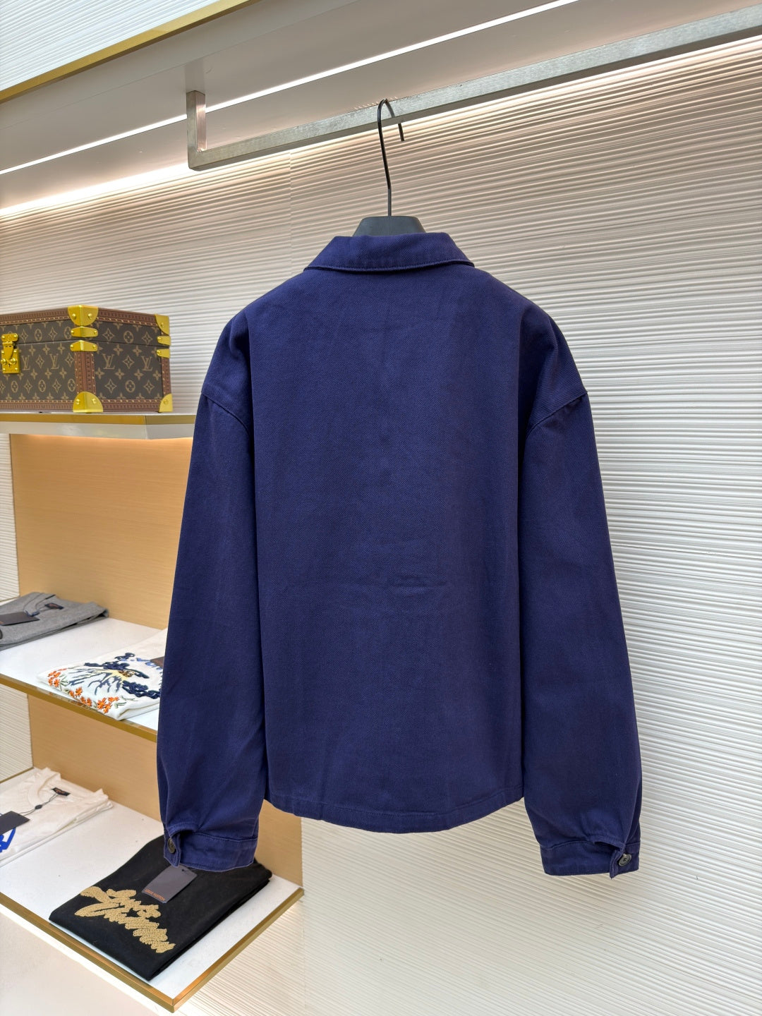 Triangle Logo Denim Jacket
