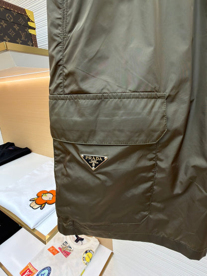 Triangle Logo Cargo Trousers