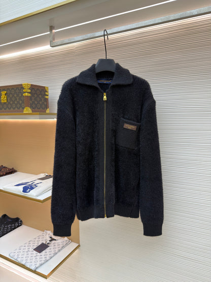 LV Logo Zip Jacket