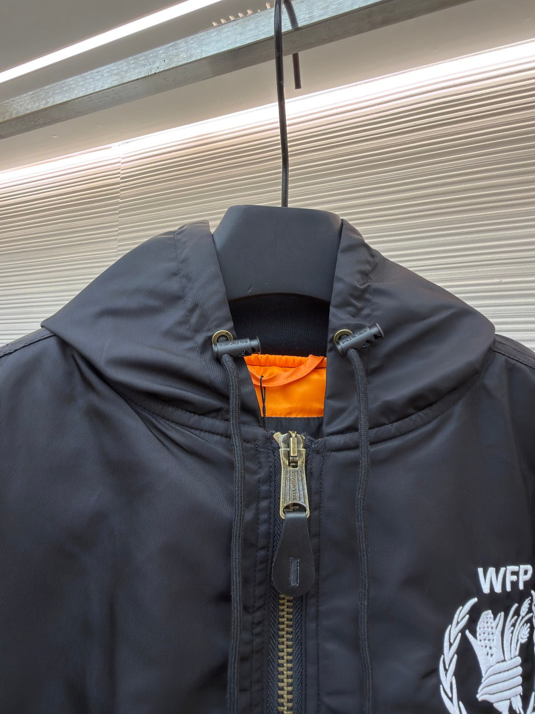 Logo Hooded Jacket