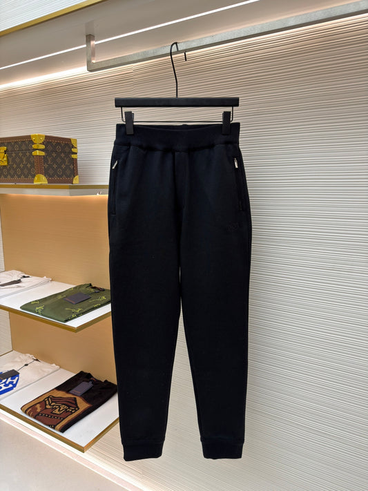Oblique Cashmere Trousers