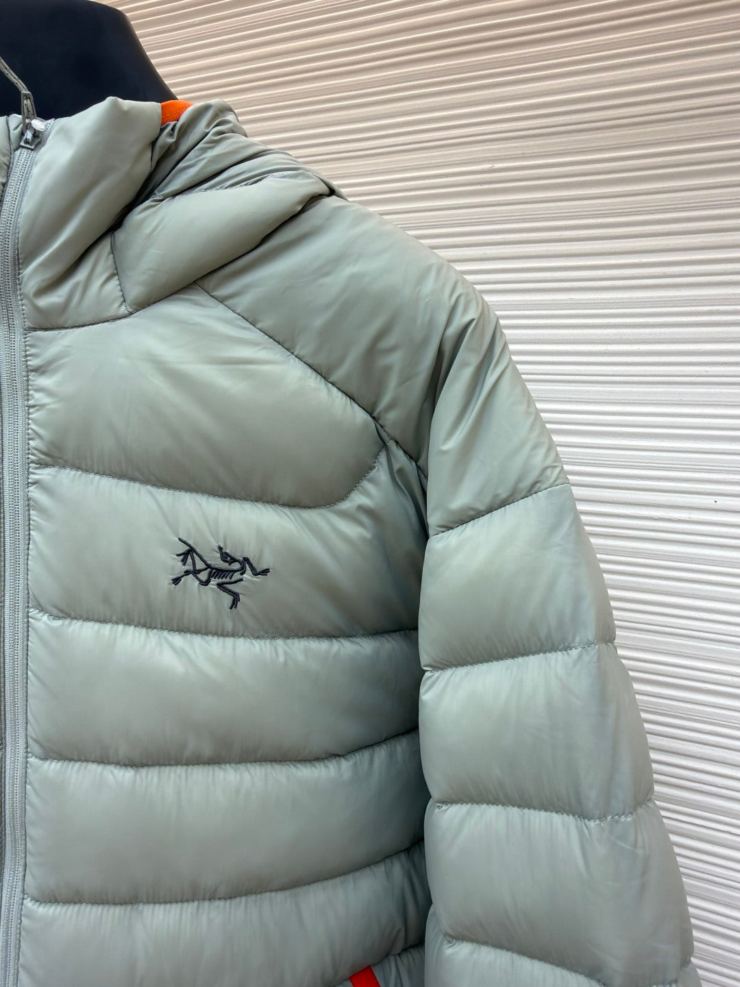 Embroidered Down Jacket