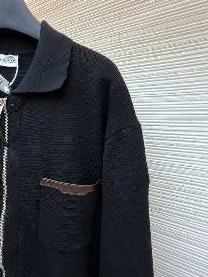 Logo Patch Zip Jacket