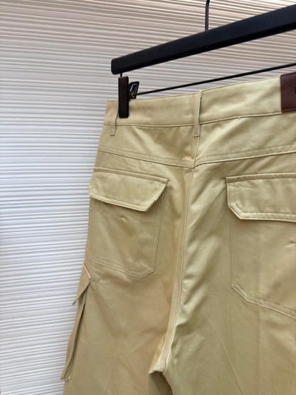 Gabardine Cargo Shorts