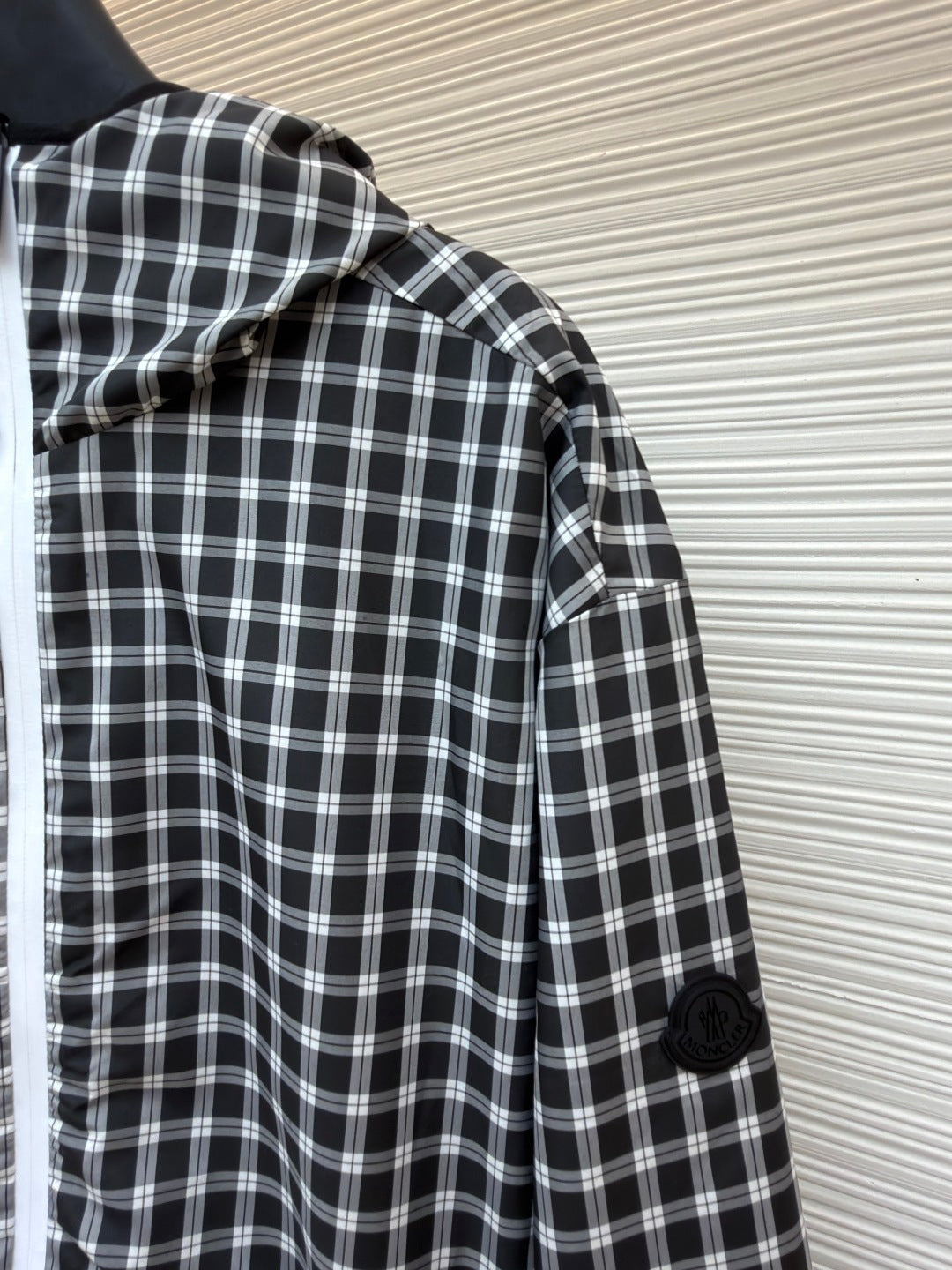 Logo Patch Hooded Jacket