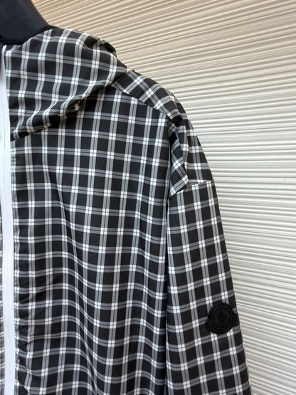 Logo Patch Hooded Jacket