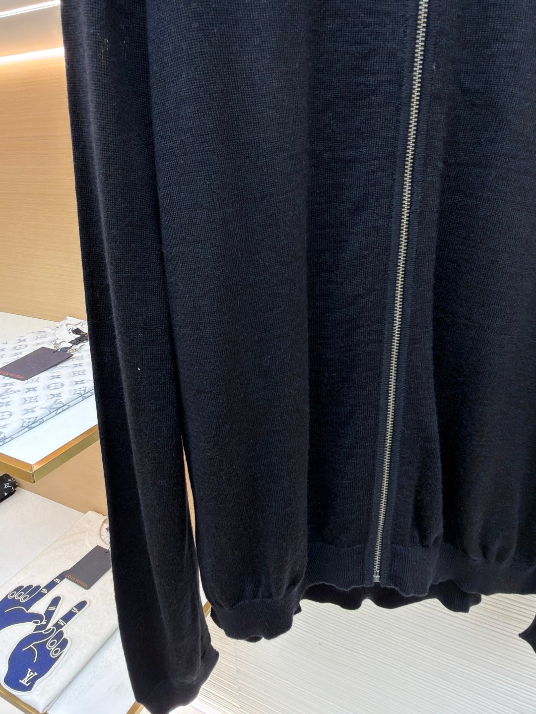 Bow Motif Wool Jacket