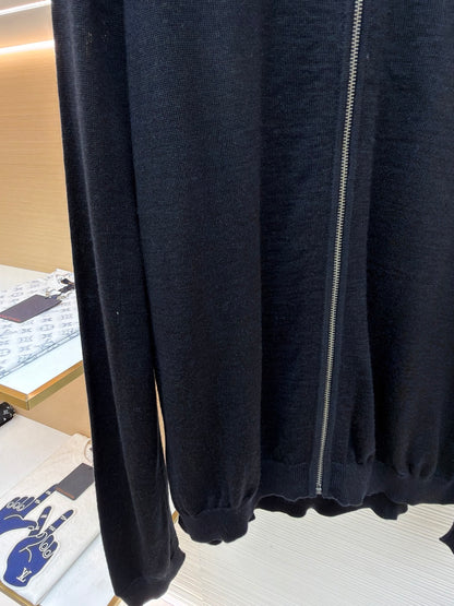 Bow Motif Wool Jacket
